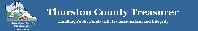 Thurston County Treasurer - Web Header Image